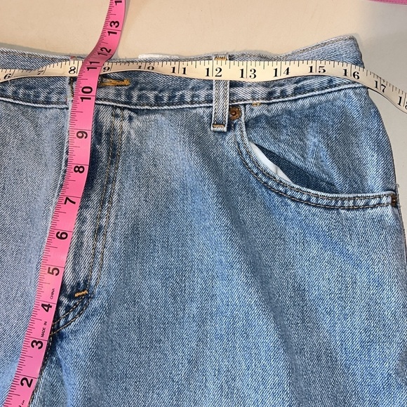 Levi’s Vintage 505 Classic Relaxed Tapered Jeans Size 14 L - Picture 11 of 13